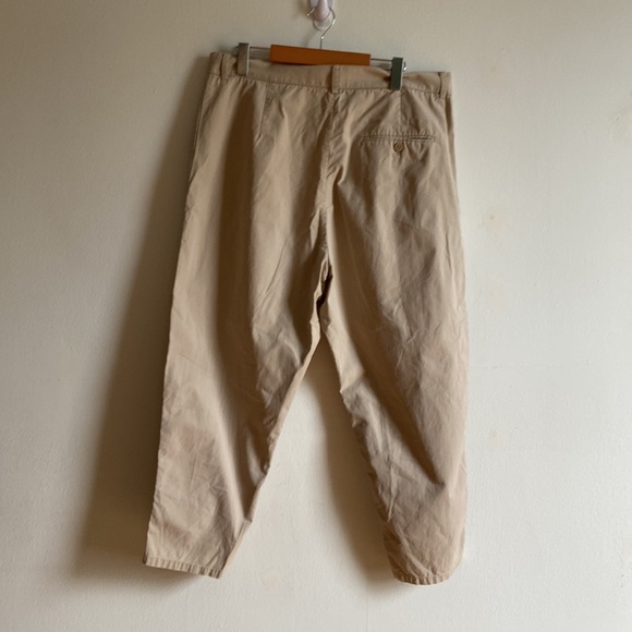 COS cream cropped baggy chino pants - Picture 6 of 13